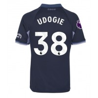 Camisa de time de futebol Tottenham Hotspur Destiny Udogie #38 Replicas 2º Equipamento 2023-24 Manga Curta